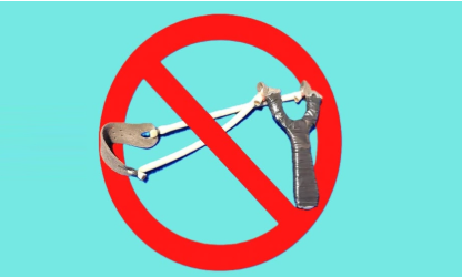 Public Consultation to Restrict the Carrying of Catapults